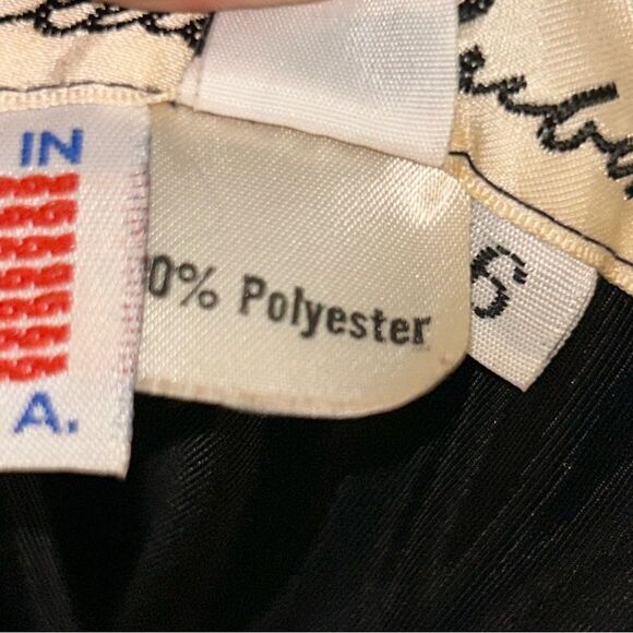 Vintage Lillie Rubin Animal Print Cap Sleeve Ruched Dress - Picture 5 of 9